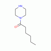 1-Hexanoyl-piperazine