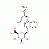 4-Hydroxy Duloxetine β-D-Glucuronide