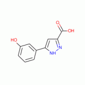 5-(3-Hydroxyphenyl)-1H-pyrazole-3-carboxylic acid , 97%