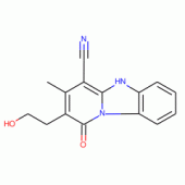 2-(2-Hydroxyethyl)-3-methyl-1-oxo-1,5-dihydropyrido[1,2-a]benzimidazole-4-carbonitrile, 97%