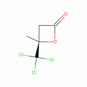 (R)-(+)-3-HYDROXY-3-METHYL-4,4,4-TRICHLO ROBUTYRIC BETA-LACTONE, 98%