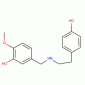 N-(p-Hydroxyphenethyl)-N-(3-hydroxy-4-methoxy)benzylamine