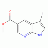 3-Iodo-1H-pyrrolo[2,3-b]pyridine-5-carboxylicacid methyl ester