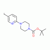 4-(5-Iodopyridin-2-yl)piperazine, N1-BOC protected 97%