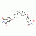4,4'-(4,4'-ISOPROPYLIDENEDIPHENOXY)BIS-( N-METHYLPHTHALIMIDE), 90%