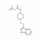 1-N-(3'-Indole)ethyl-4-Boc-aminopiperidine