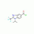 1-Isopropyl-2-(trifluoromethyl)-1H-benzimidazole-5-carbonyl chloride 90%