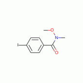 4-Iodo-N-methoxy-N-methyl-benzamide