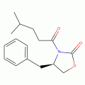 3-(3-iso-Propyl-1-oxopropyl)-4(R)-(1-phenylmethyl)-2-oxazolidinone