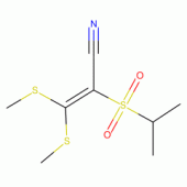 2-(Isopropylsulfonyl)-3,3-di(methylthio)acrylonitrile , 97%