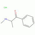 (+-)-2-(METHYLAMINO)PROPIOPHENONE*HYDROC HLORIDE--DE