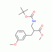 Methyl 2-N-Boc-2-aminomethyl-3-(3-methoxy-phenyl)-propionate