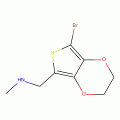 N-Methyl-(7-bromo-2,3-dihydrothieno[3,4-b][1,4]dioxin-5-yl)methylamine, 97%