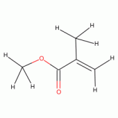 Methyl-d3 methacrylate-d5, packaged in ampules, stabilized, 99 atom% D, for NMR