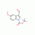 5-Methoxy-1H-indole-3-carboxaldehyde, N-BOC protected 98%