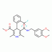 Methyl 1,4-Dihydro-2,6-dimethyl-4-(2’-trifluoromethyl)phenyl-pyridine-3-carboxylate-5-(3,4-dimethoxyphenyl)methyl Carboxamide