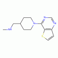 N-Methyl-(1-thieno[3,2-d]pyrimidin-4-ylpiperid-4-yl)methylamine , 97%