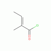 trans-2-Methyl-2-butenoyl chloride
