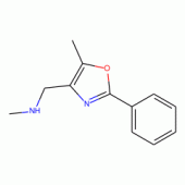 N-Methyl-N-[(5-methyl-2-phenyl-1,3-oxazol-4-yl)methyl]amine , 90%