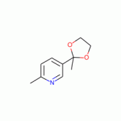 3-(2-Methyl-1,3-dioxolan-2-yl)-6-methylpyridine