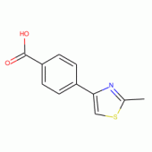 4-(2-Methyl-1,3-thiazol-4-yl)benzoic acid , 97%