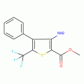 Methyl 3-amino-4-phenyl-5-(trifluoromethyl)thiophene-2-carboxylate, 95%