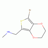 N-Methyl-(7-bromo-2,3-dihydrothieno[3,4-b][1,4]dioxin-5-yl)methylamine, 97%
