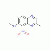 2-Methyl-7-methylamino-8-nitro-quinoxaline