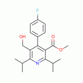 Methyl2,6-Diisopropyl-4-(4-fluorophenyl)-5-hydroxymethyl-pyridine-3-carboxy-late
