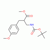 Methyl 2-N-Boc-2-Aminomethyl-3-(4-methoxy-phenyl)-propionate
