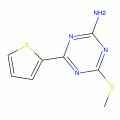 4-甲基硫代-6-（2-噻吩基）-1，3，5-三嗪-2-胺