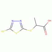 2-(5-Mercapto-1,3,4-thiadiazol-2-ylthio)-propionic acid