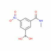 3-(N-Methylaminocarbonyl)-5-nitrobenzeneboronic acid 98%