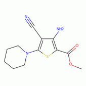 Methyl 3-amino-4-cyano-5-piperidinothiophene-2-carboxylate, 97%