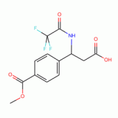 3-[4-(Methoxycarbonyl)phenyl]-3-[(2,2,2-trifluoroacetyl)amino]propanoic acid