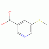 5-(Methylthio)pyridine-3-boronic acid 96%