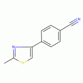 4-(2-Methyl-1,3-thiazol-4-yl)benzonitrile , 97%