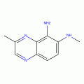 2-Methyl-7-methylamino-8-amino-quinoxaline