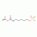 Methanesulfonic acid 5-Boc-amino-pentyl ester