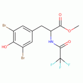 Methyl 3-(3,5-dibromo-4-hydroxyphenyl)-2-[(2,2,2-trifluoroacetyl)amino]propanoate , 97%