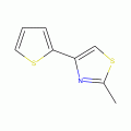 2-Methyl-4-(2-thienyl)-1,3-thiazole , 90%