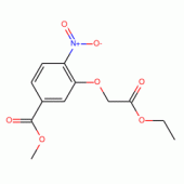 Methyl 3-(2-ethoxy-2-oxoethoxy)-4-nitrobenzoate