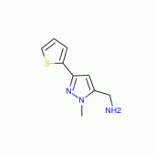 (1-Methyl-3-thien-2-yl-1H-pyrazol-5-yl)methylamine, 97%
