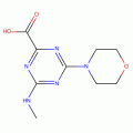 4-Methylamino-6-morpholin-4-yl-[1,3,5]triazine-2-carboxylic acid