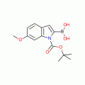 6-Methoxy-1H-indole-2-boronic acid, N-BOC protected 98%