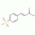 3-[4-(Methylsulphonyl)phenyl]-(2E)-propenoic acid