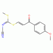 [3-(4-Methoxyphenyl)-3-oxoprop-1-enyl] methylcyanocarbonimidodithioate