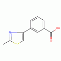 3-(2-Methyl-1,3-thiazol-4-yl)benzoic acid , 97%