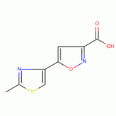 5-(2-Methyl-1,3-thiazol-4-yl)-3-isoxazolecarboxylic acid, 97%