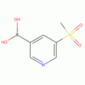 5-(Methylsulphonyl)pyridine-3-boronic acid 98%
